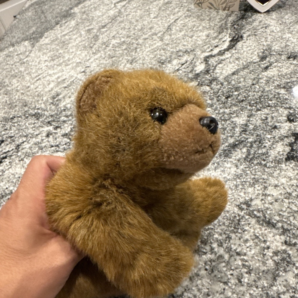 Ty Brown Teddy Bear 10" beanbag plush 1997 - Picture 9 of 14